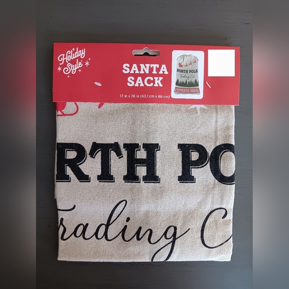 Santa Sack North Pole Express - Picture 1 of 2
